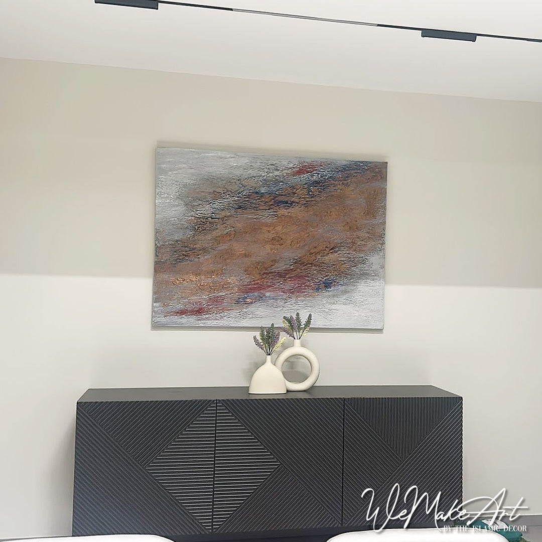 WMA - Textured Abstract - Unification (36 inch by 48 inch)